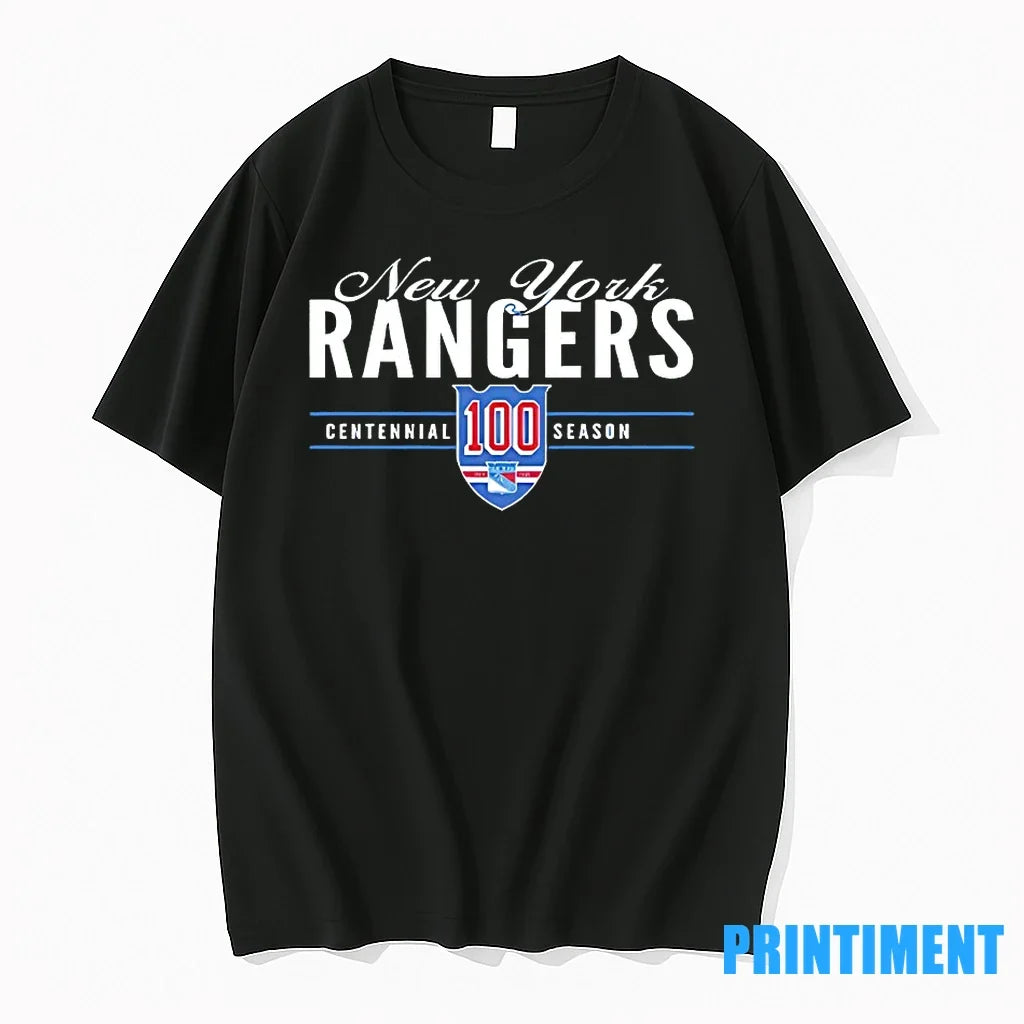 New York Rangers Centennial 100 Seasons Tshirts Sweater Unisex , , , Long Sleeve Tee