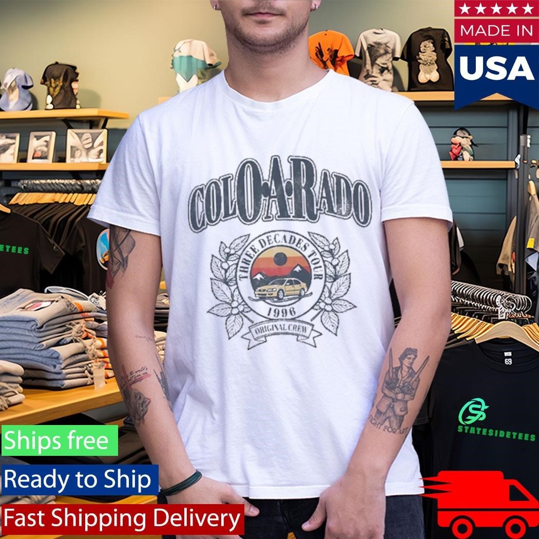O.A.R. Three Decades Tour 1996 Colorado Shirt Unisex , , , Long Sleeve Tee