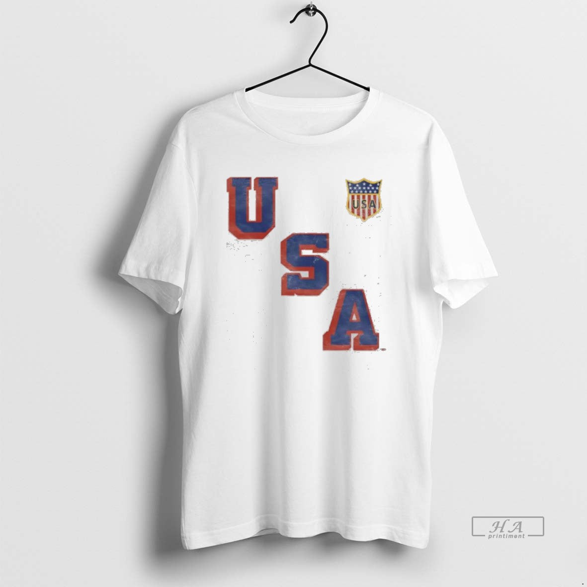 Official 1960 Usa Hockey Vintage