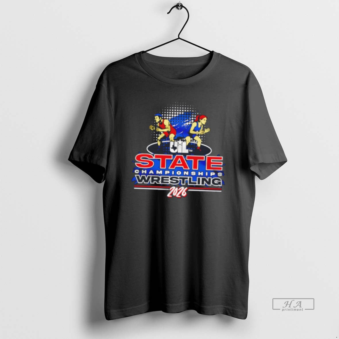 Official 2026 Uil Wrestling State Championships Tee
