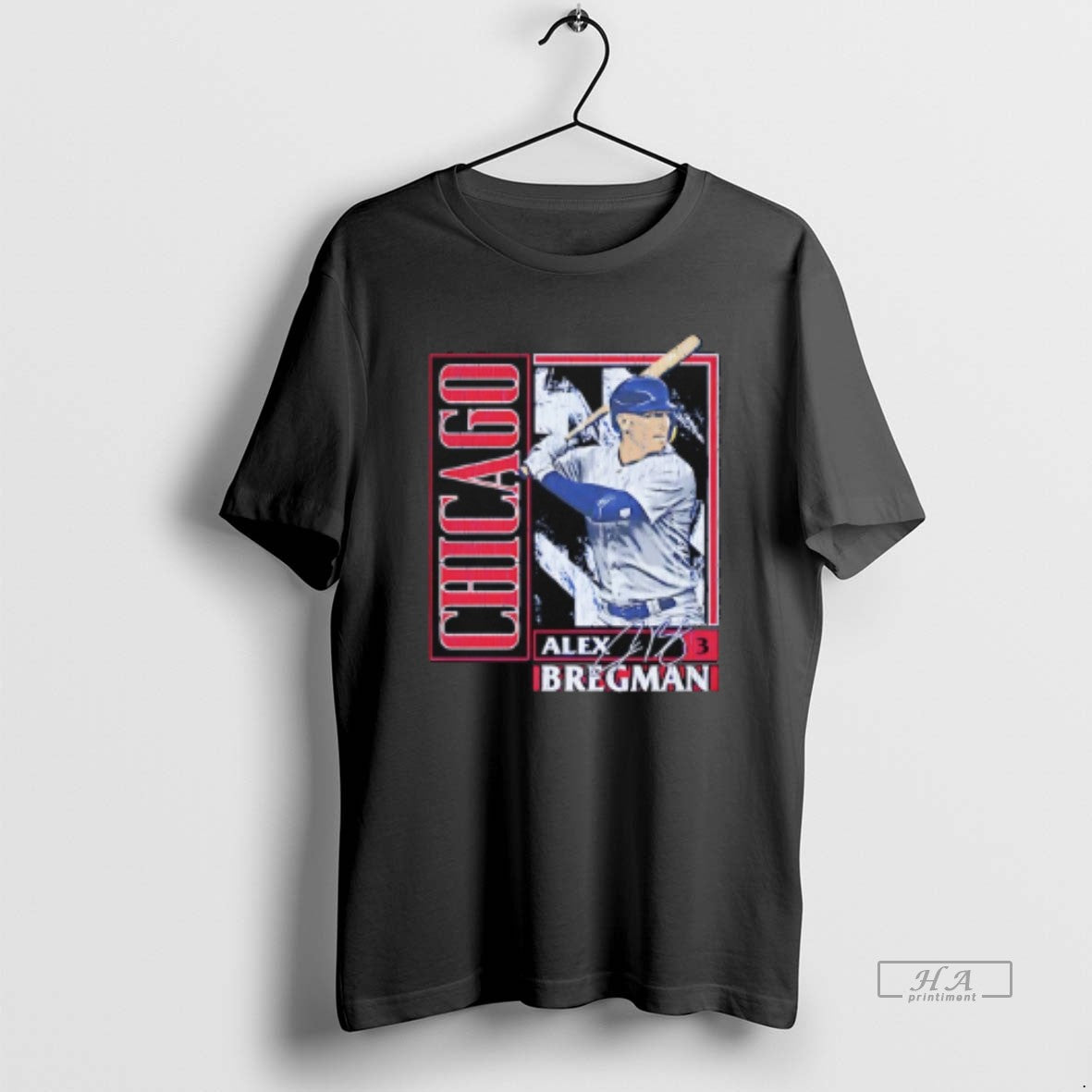 Official Alex Bregman Chicago Cubs Card Style