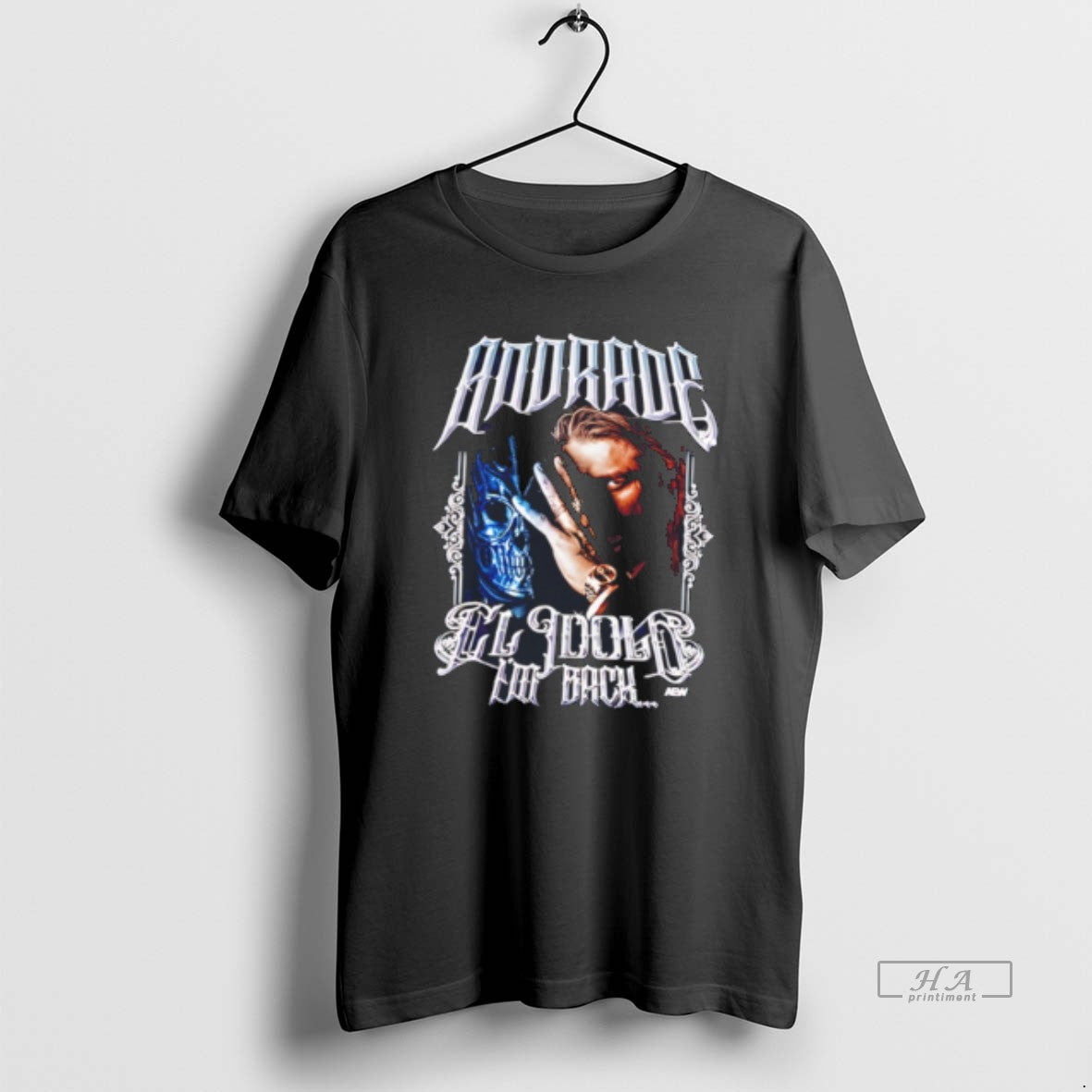 Official Andrade El Idolo Return Of El Idolo Tee