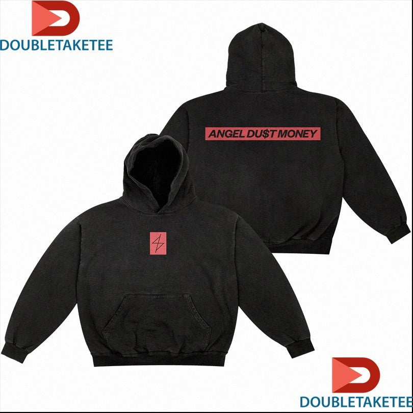 Official Angel Dust Money Block Logo Shirts Unisex , , , Long Sleeve Tee