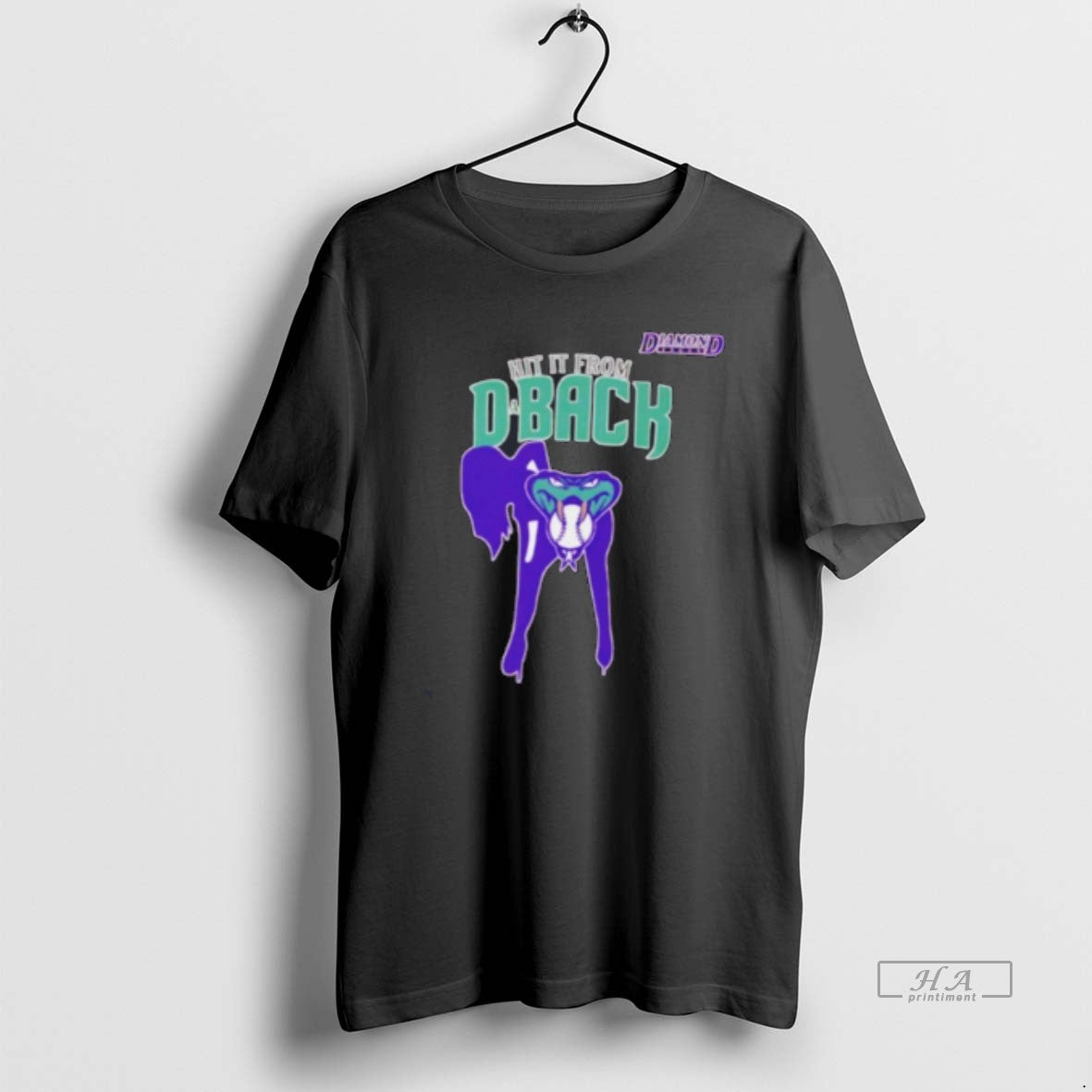 Official Arizona Diamondbacks Hit It From Daback Tee