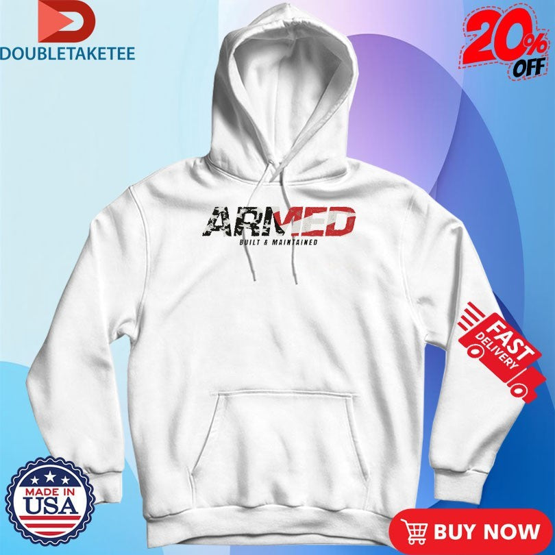 Official Armed Scholar Armed Built &amp; Maintained Shirts Unisex , , , Long Sleeve Tee