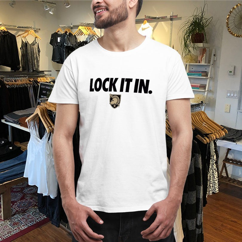 Official Army Black Knights Lock It In Shirts Unisex , , , Long Sleeve Tee
