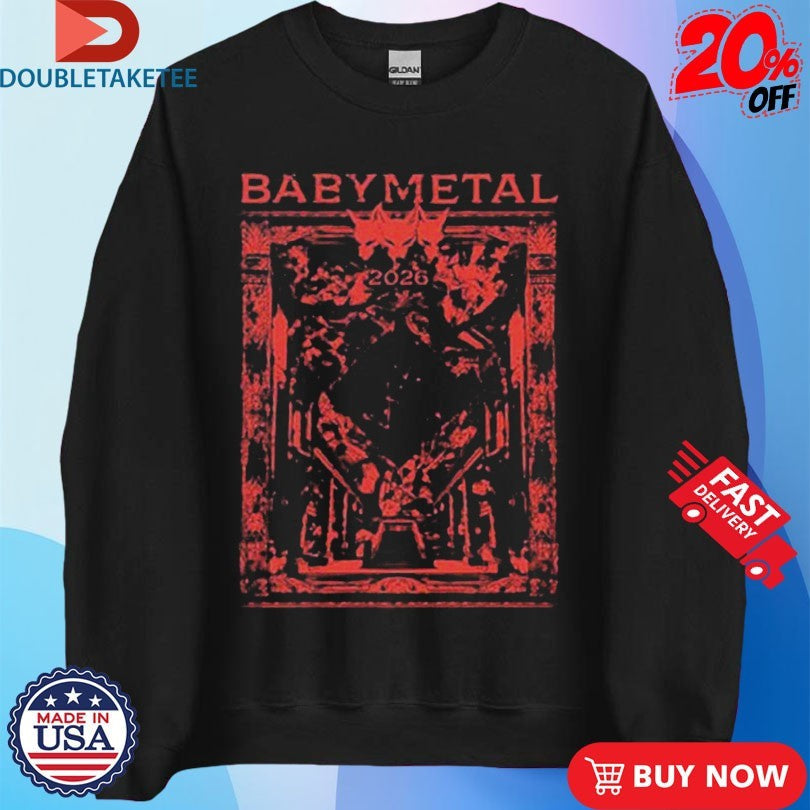 Official Babymetal The One 2026 Shirts Unisex , , , Long Sleeve Tee