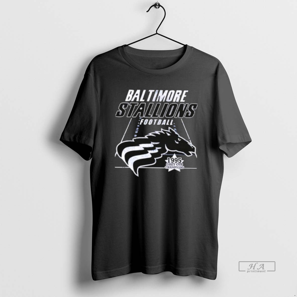 Official Baltimore Stallions Football 1995 Grey Cup Champions