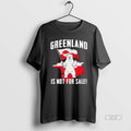 Official Bear Middle Finger Greenland Is Not For Sale Flag Political