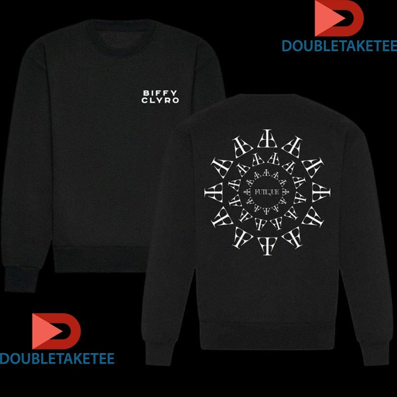 Official Biffy Clyro Futique Circle Shirts Unisex , , , Long Sleeve Tee