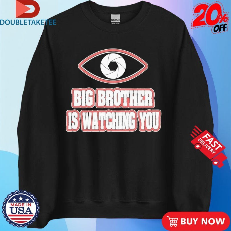 Official Big Brother is Watching You Camera Eye Shirts Unisex , , , Long Sleeve Tee
