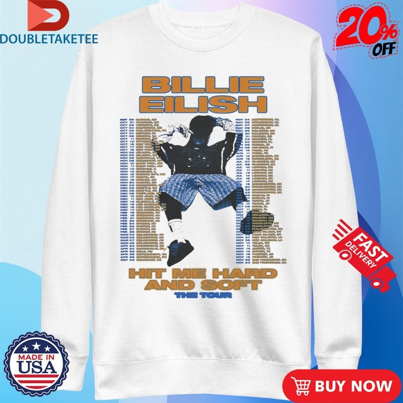 Official Billie Eilish Hit Me Hard And Soft The Tour 2024 Dates Shirts Unisex , , , Long Sleeve Tee