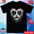 Official Blackcraft Cult Corpse Paint Heart Shirts Unisex , , , Long Sleeve Tee