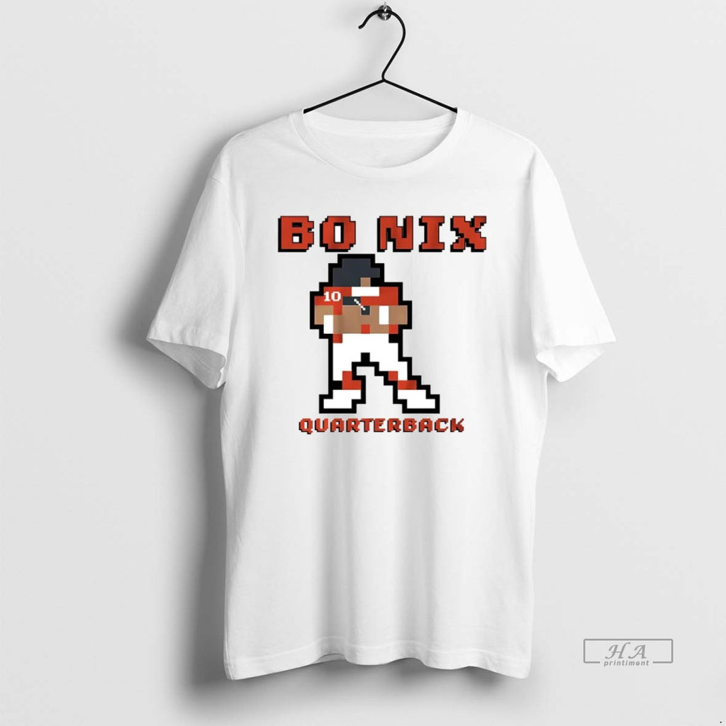 Official Bo Nix Quarterback Baller Pixel Broncos
