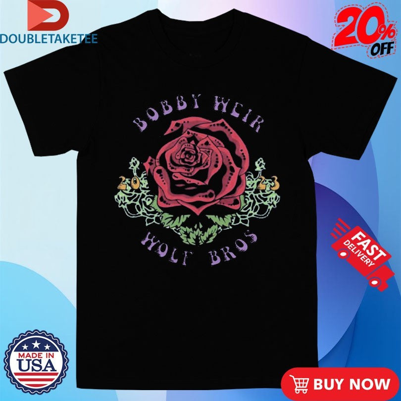 Official Bob Weir And Wolf Bros 2023 Rose Shirts Unisex , , , Long Sleeve Tee