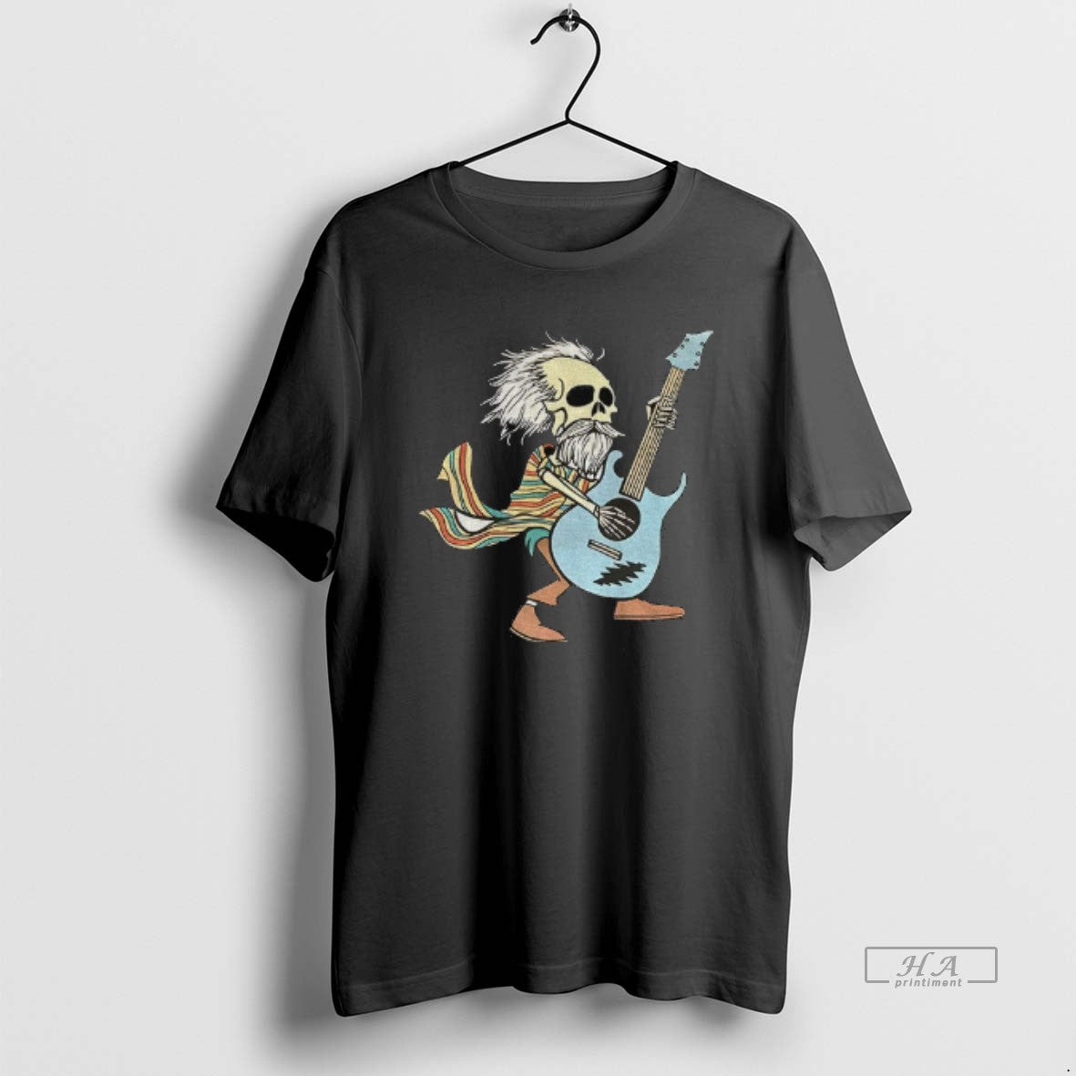 Official Bob Weir Skeleton Playing Guitar Grateful Dead