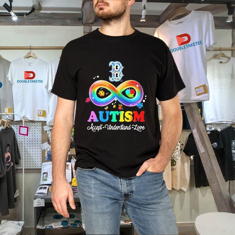 Official Boston Red Sox Autism Accept Understand Love Shirts Unisex , , , Long Sleeve Tee