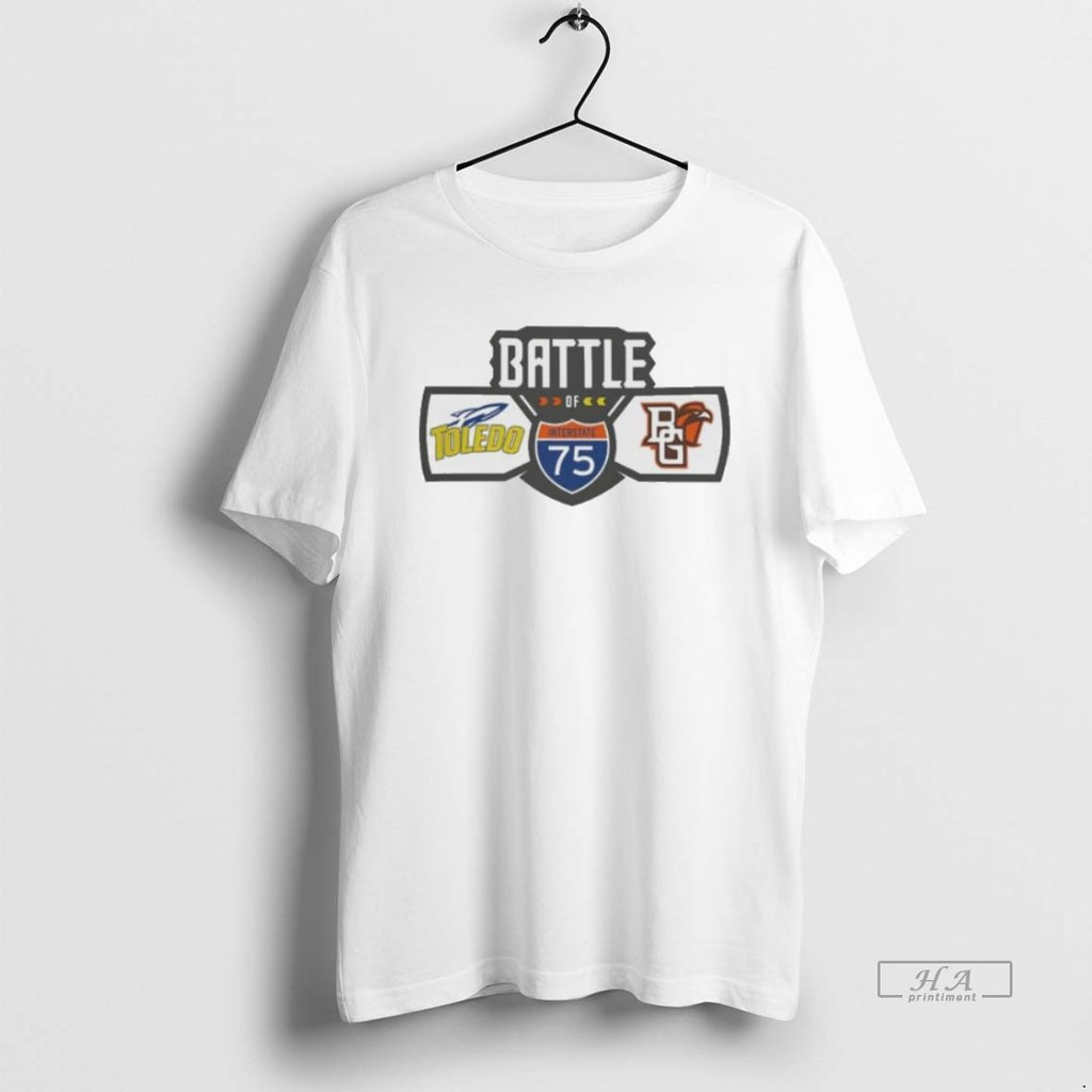 Official Bowling Green Falcons Orange Battle Of I 75 Football Rivalry