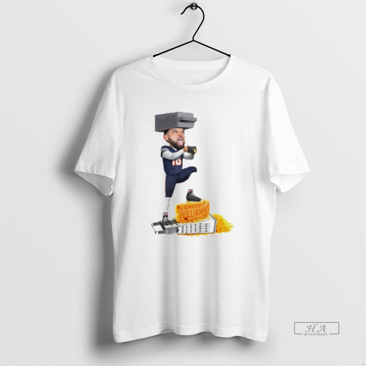 Official Caleb Williams Cheese Grater Caricature