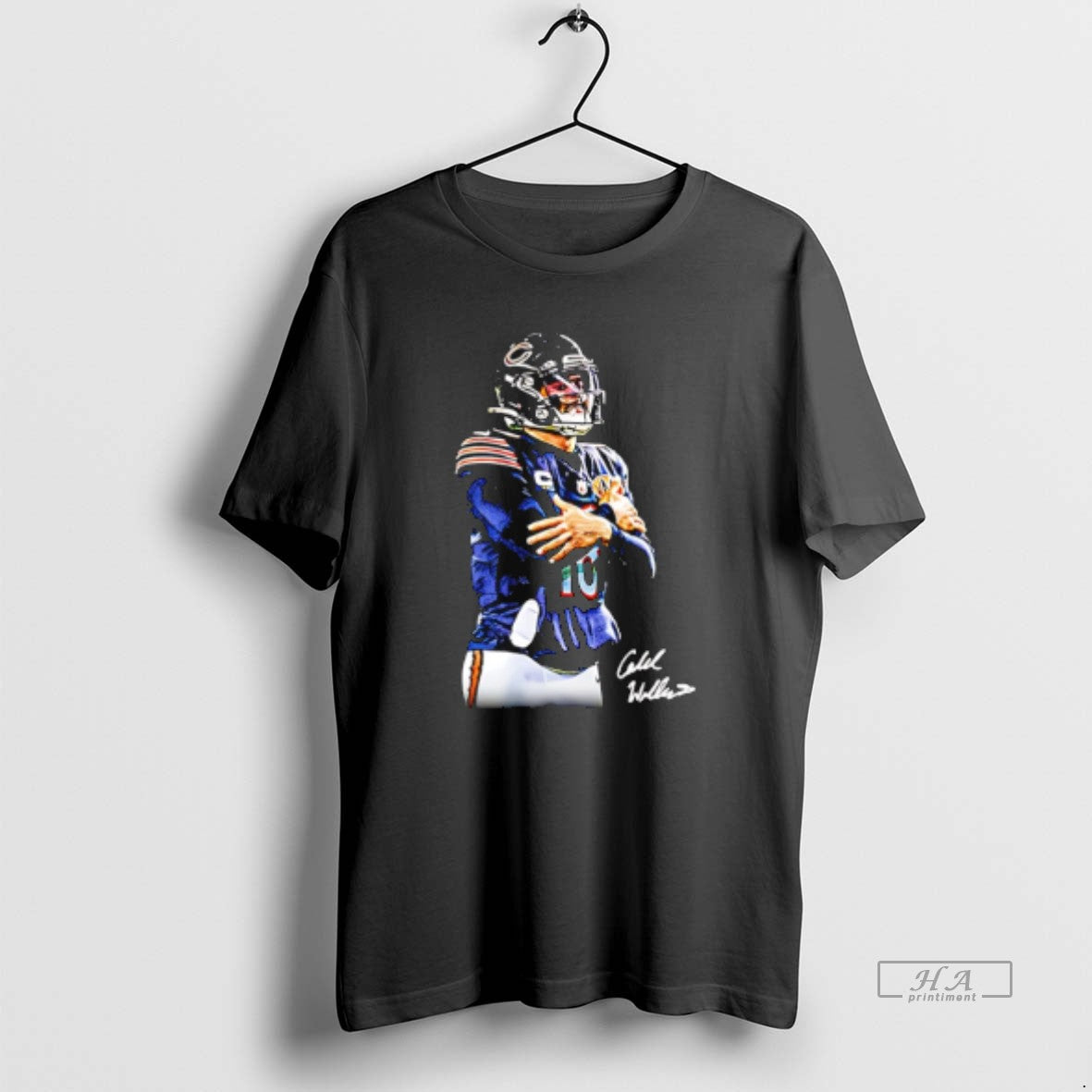 Official Caleb Williams Chicago Bears Iceman And Cold Signature