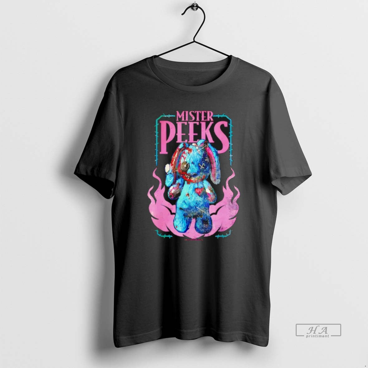 Official Call Of Duty Mister Peeks Zombie Bunny Flames Video Game
