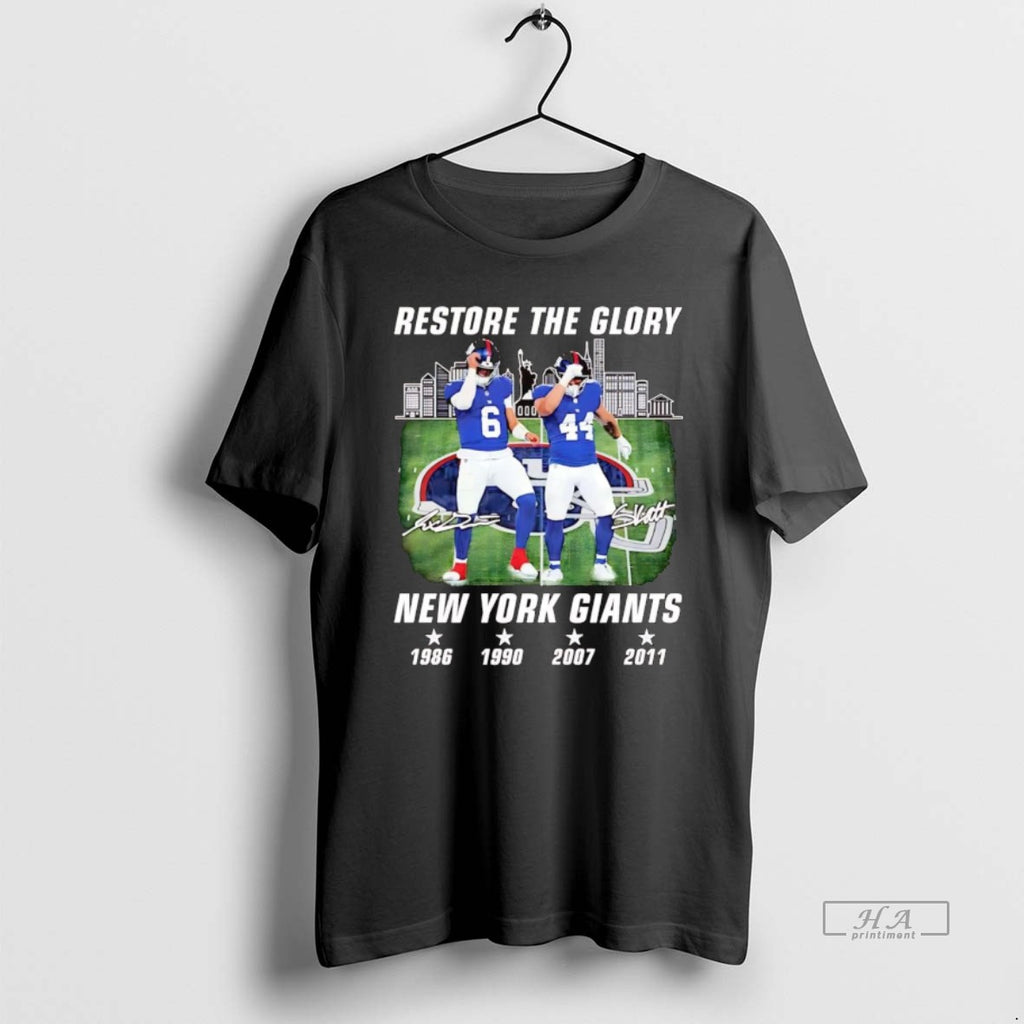 Official Cam Skattebo And Jaxson Dart Restore The Glory New York Giants