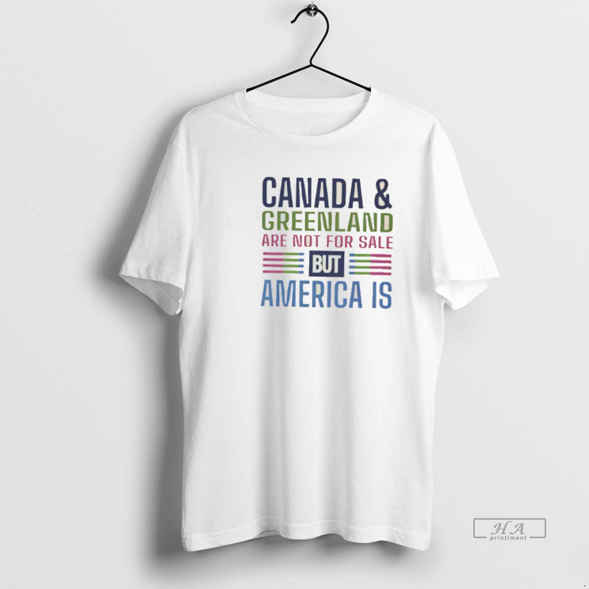 Official Canada And Greenland Are Not For Sale But America Is Tee