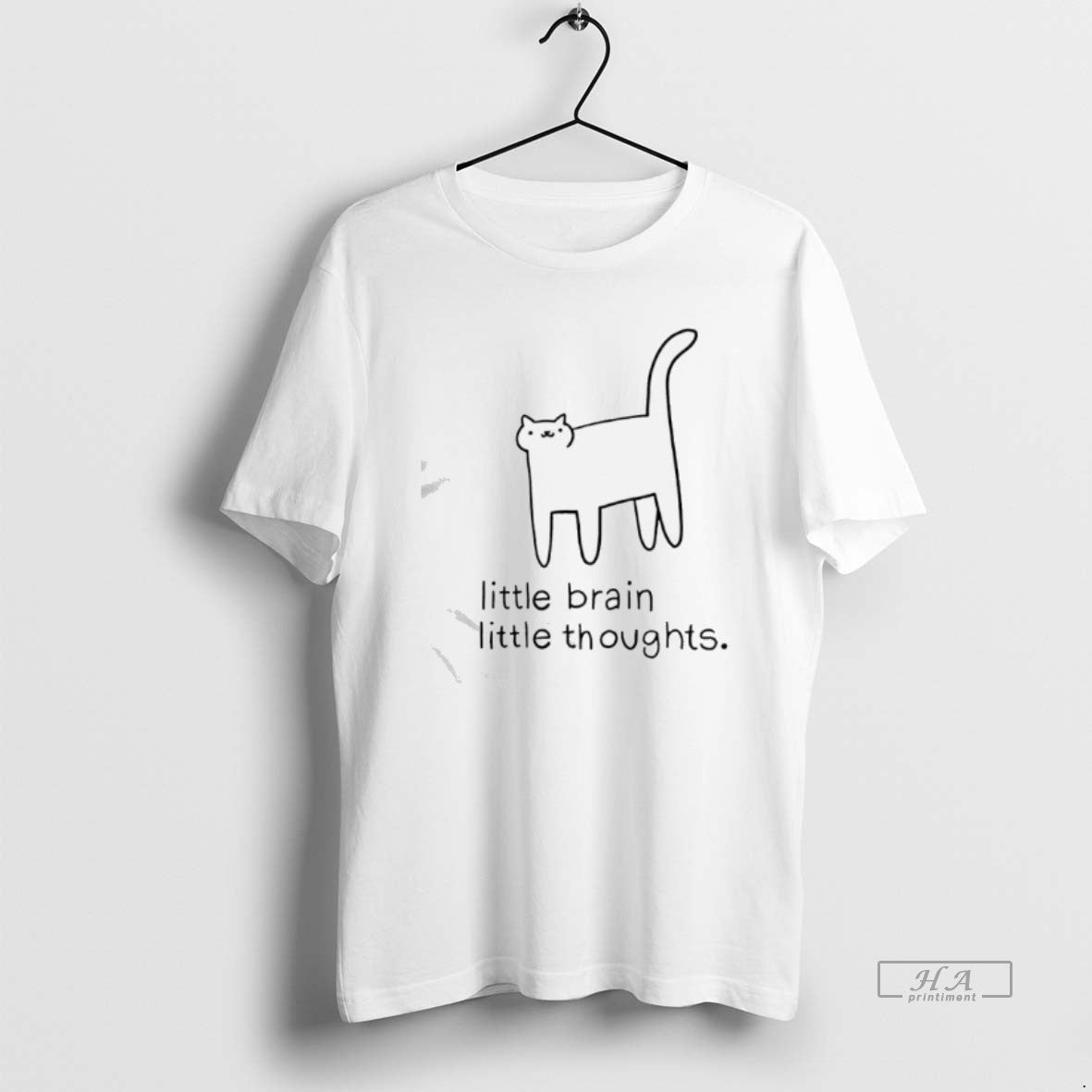 Official Cats Little Brain Little Thoughts Graphic