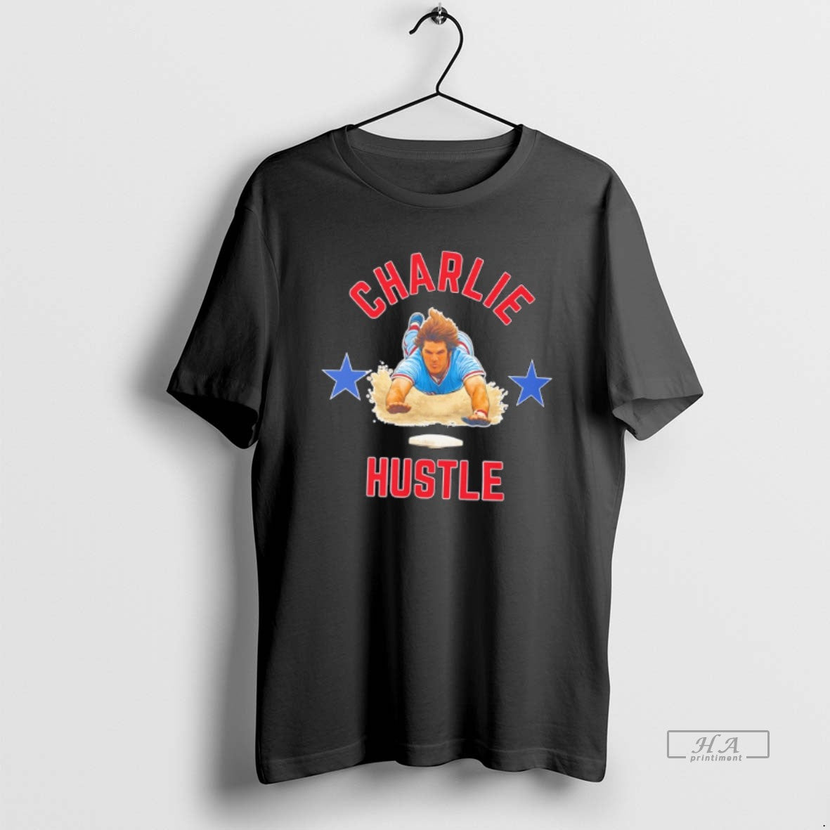 Official Charlie Hustle Philadelphia Player Graphic Tee