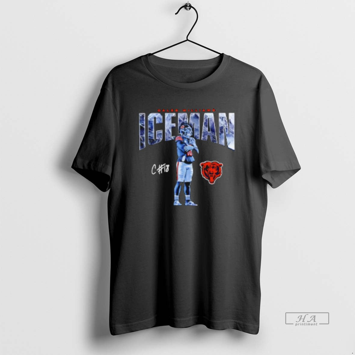Official Chicago Bears Caleb Williams Iceman Signature 2026