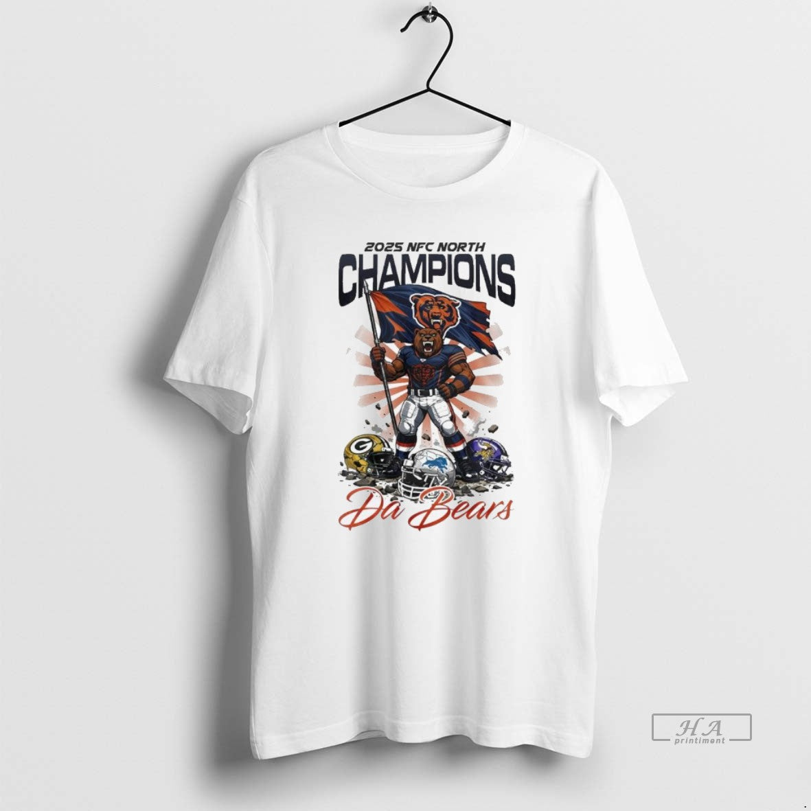 Official Chicago Bears Nfl Nfc South Champions Super Bowl Mascot Go Bears 2026