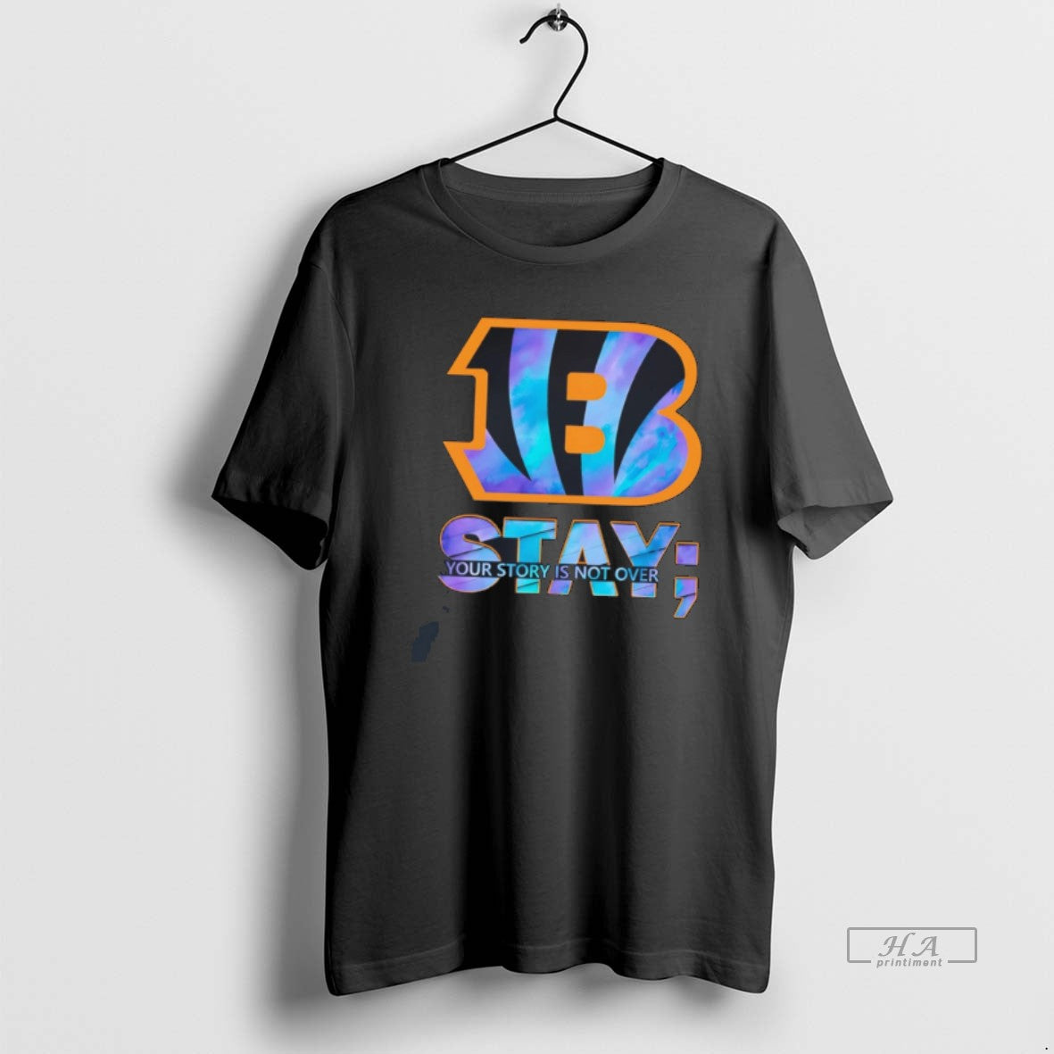 Official Cincinnati Bengals Stay Your Story Is Not Over Tee