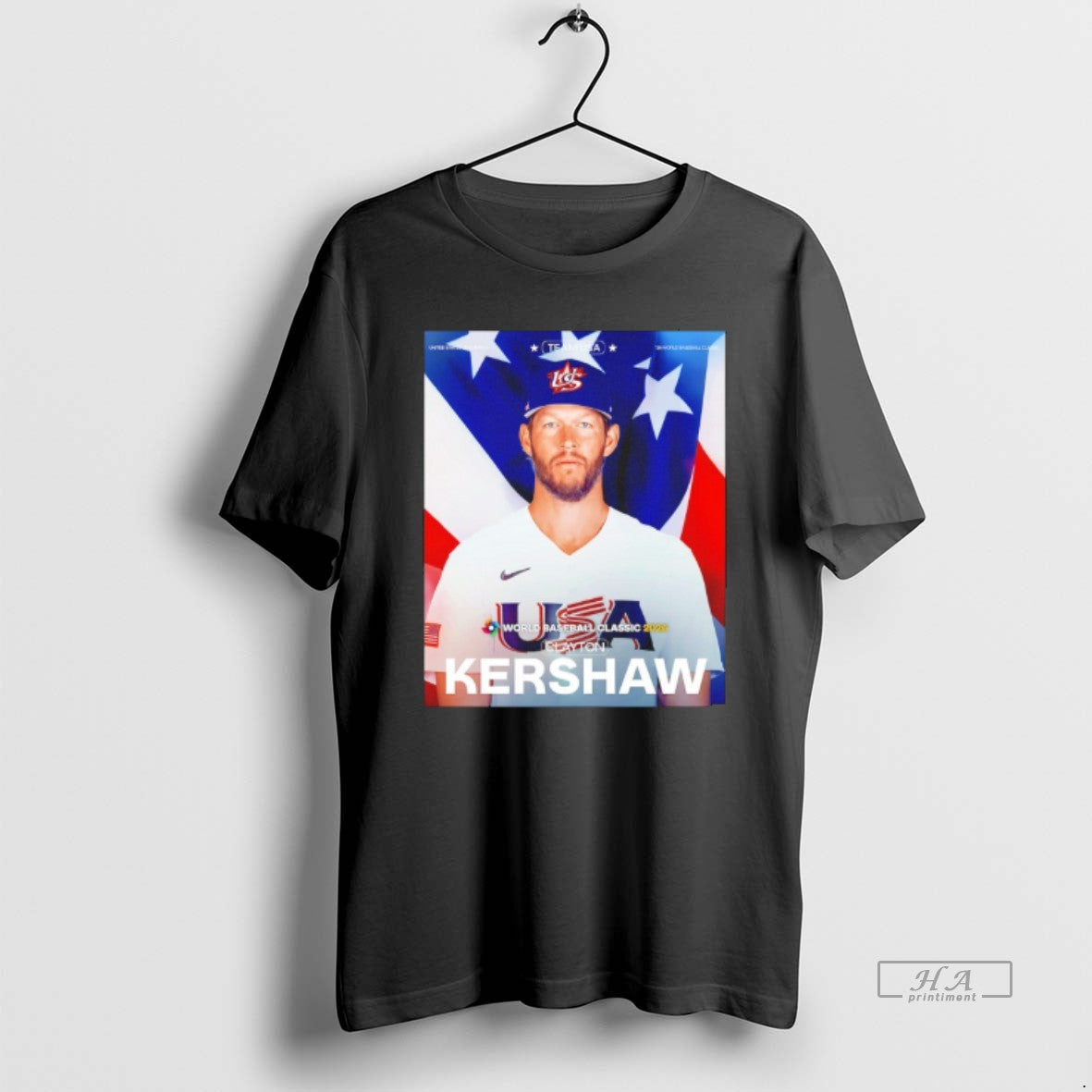 Official Clayton Kershaw Team Usa 2026 World Baseball Classic