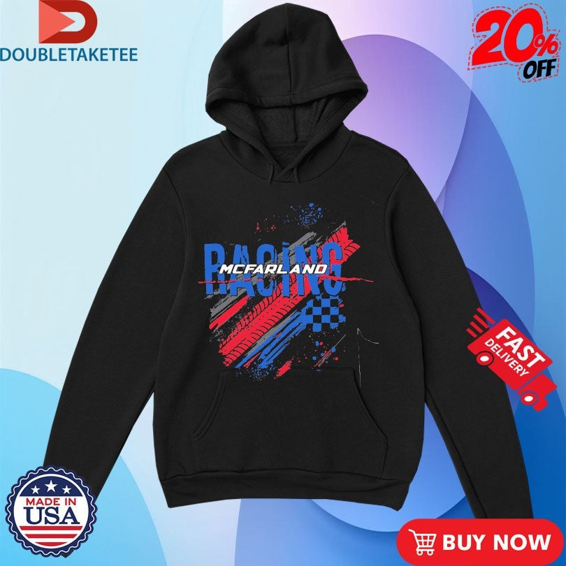 Official Cleetus Mcfarland Racing Tire Tracks Shirts Unisex , , , Long Sleeve Tee