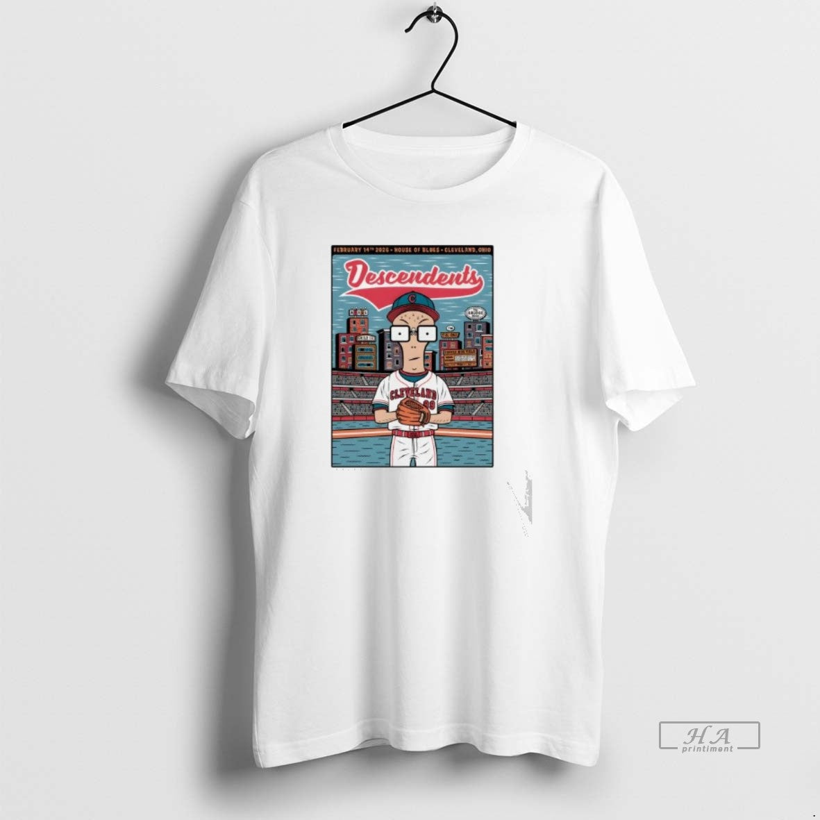 Official Cleveland Guardians 99 Descendents House Of Blues At Cleveland Ohio