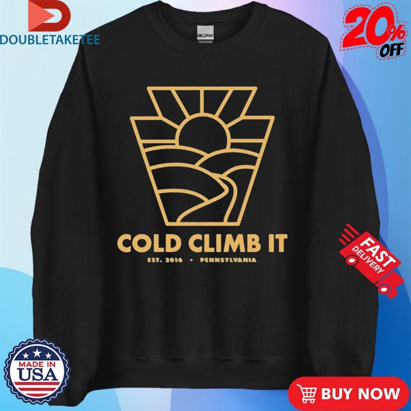 Official Cold Climb It Pennsylvania Keystone Est 2016 Shirts Unisex , , , Long Sleeve Tee