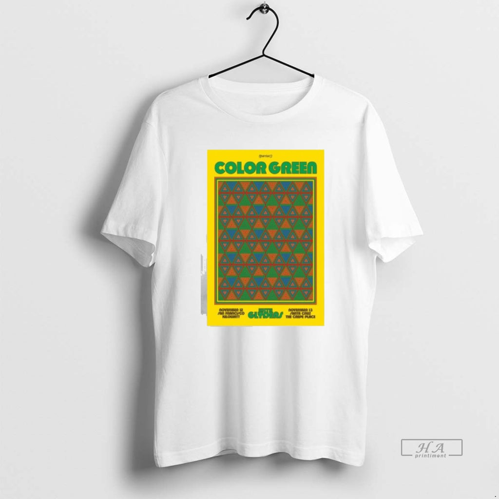 Official Color Green California November 12 13 2025 Concert