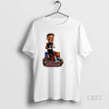 Official Colston Loveland Chicago Bears Historic Performance Playoff Debut Caricature