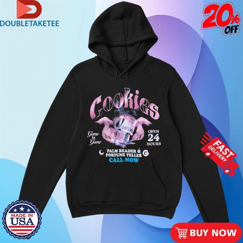 Official Cookies Palm Reader Fortune Teller Game Is Game Shirts Unisex , , , Long Sleeve Tee