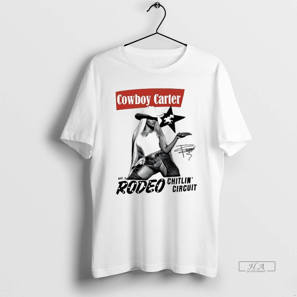 Official Cowboy Carter Beyonce Rodeo Chitlin Circuit Tour 2025 Signature