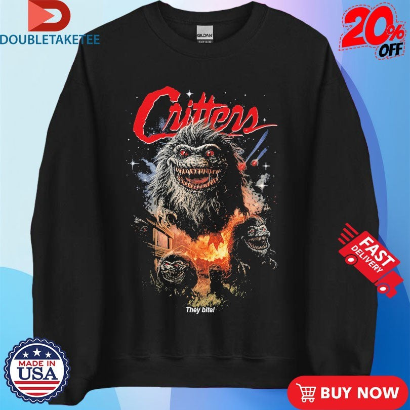 Official Critters They Bite 40th Anniversary Shirt Unisex , , , Long Sleeve Tee