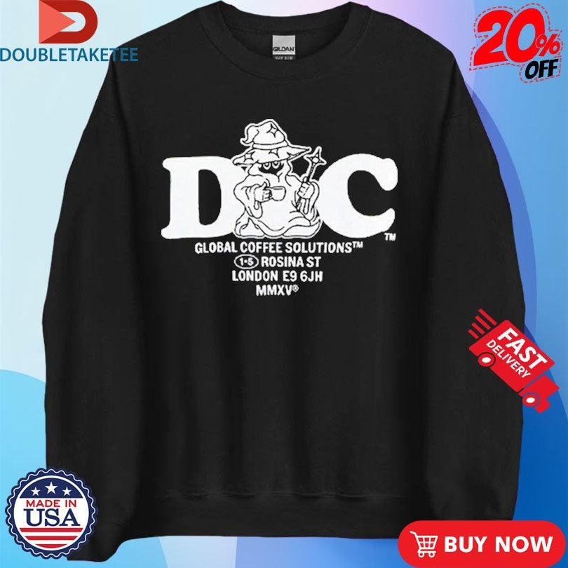 Official Dark Arts Coffee Global Solutions London Wizard Shirts Unisex , , , Long Sleeve Tee