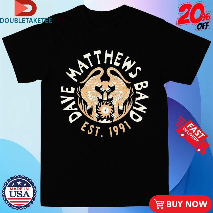 Official Dave Matthews Band Est 1991 Tigers Shirts Unisex , , , Long Sleeve Tee