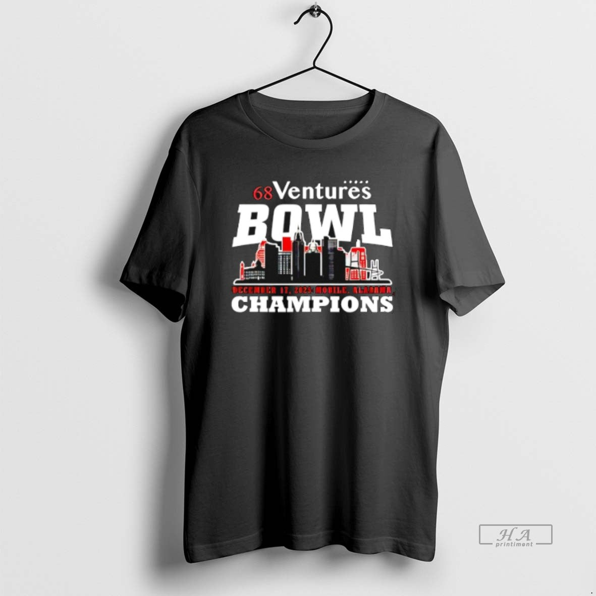Official Delaware Football 68 Ventures Bowl Champions Skyline