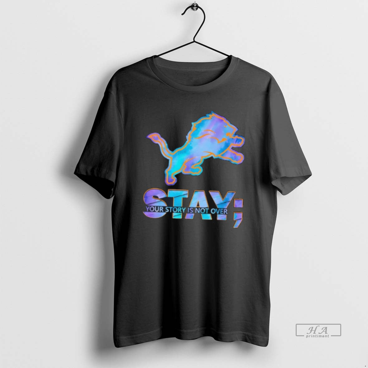 Official Detroit Lions Stay Your Story Is Not Over Tee