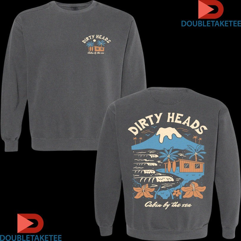 Official Dirty Heads Cabin By The Sea Shirts Unisex , , , Long Sleeve Tee