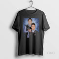 Official Drake Maye And Tom Brady New England Patriots Football Step Brothers Vintage