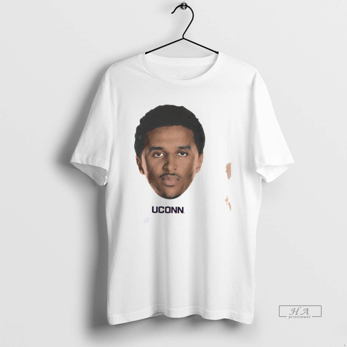 Official Dwayne Koroma Uconn Huskies Big Head Tee