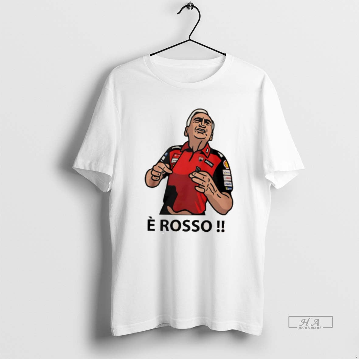 Official E Eosso Davide Tardozzi Tee