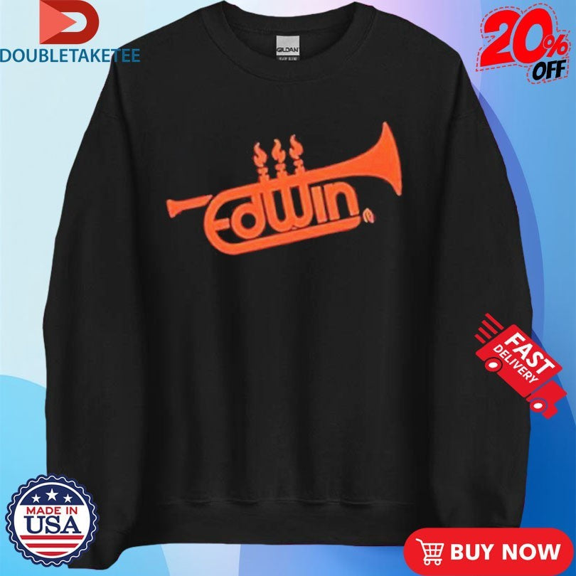 Official Edwin Diaz Trumpet Logo Shirts Unisex , , , Long Sleeve Tee